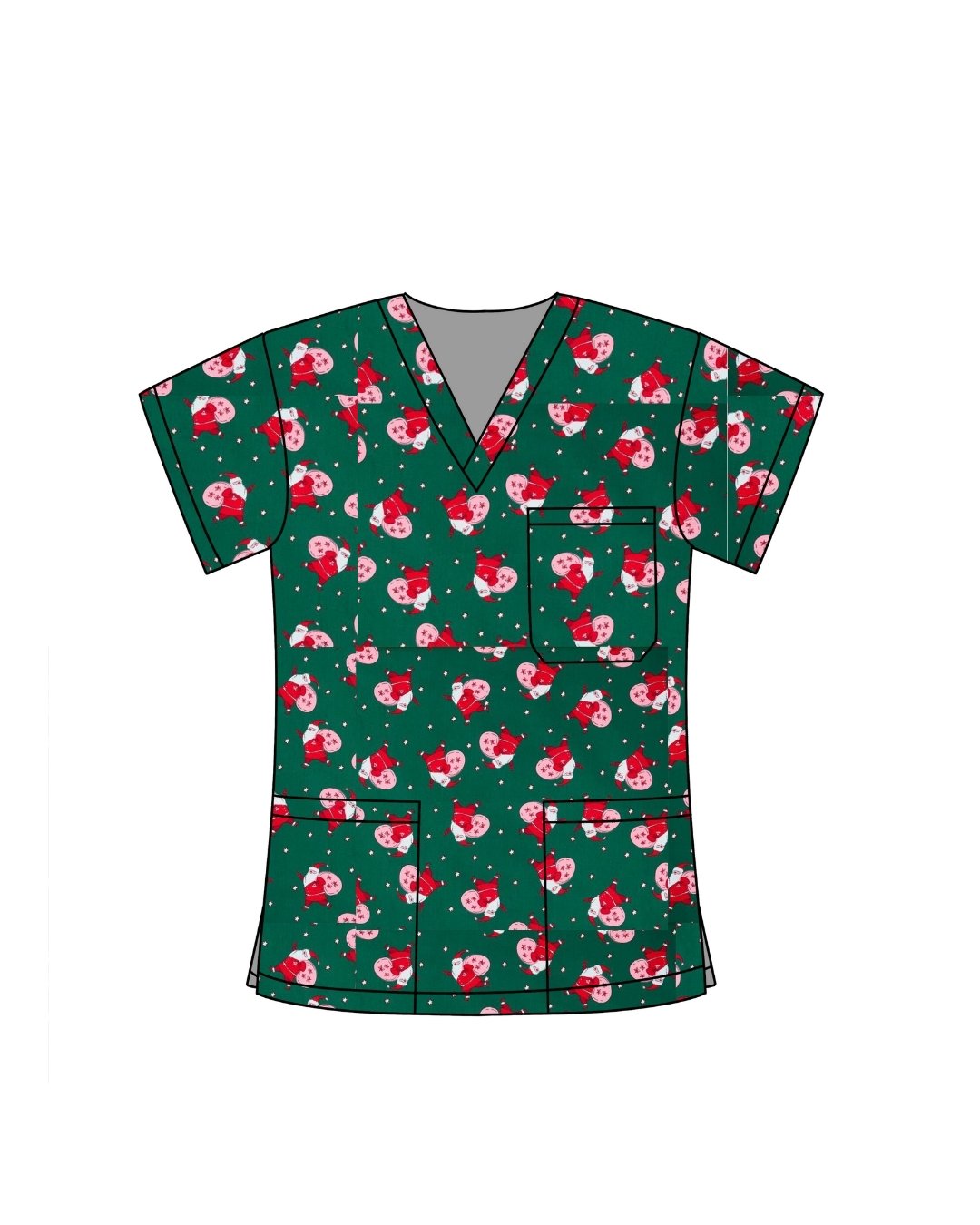 CHRISTMAS SCRUBS