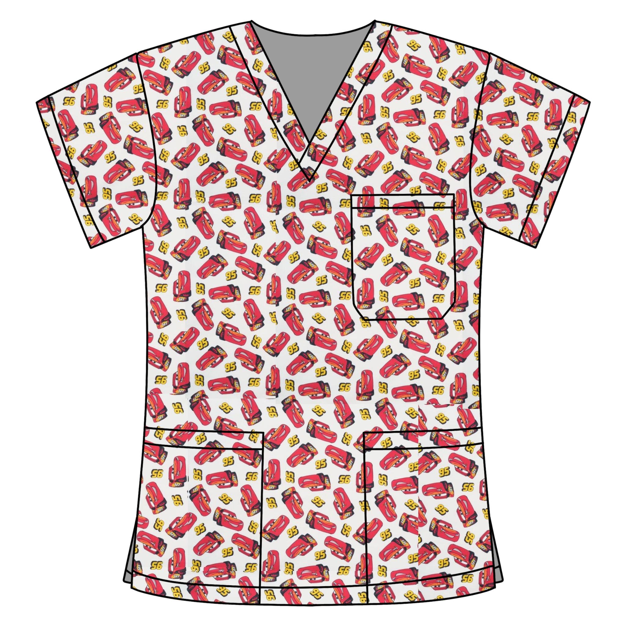 MCQUEEN SCRUB TOP