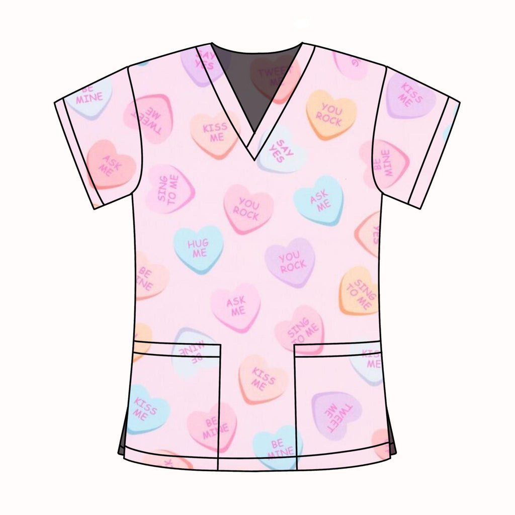 SWEETHEART SUGAR SCRUB TOP