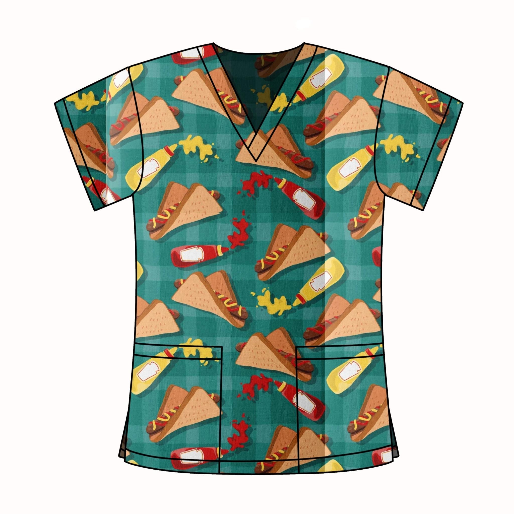 BUNNINGS SNAG SCRUB TOP