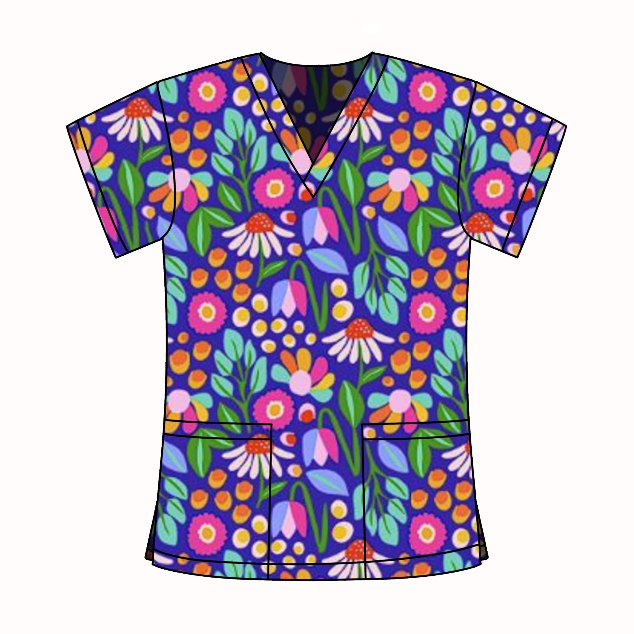FREYA SCRUB TOP