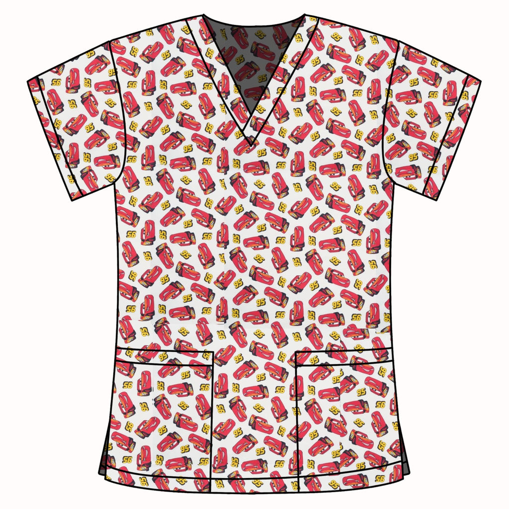 MCQUEEN SCRUB TOP