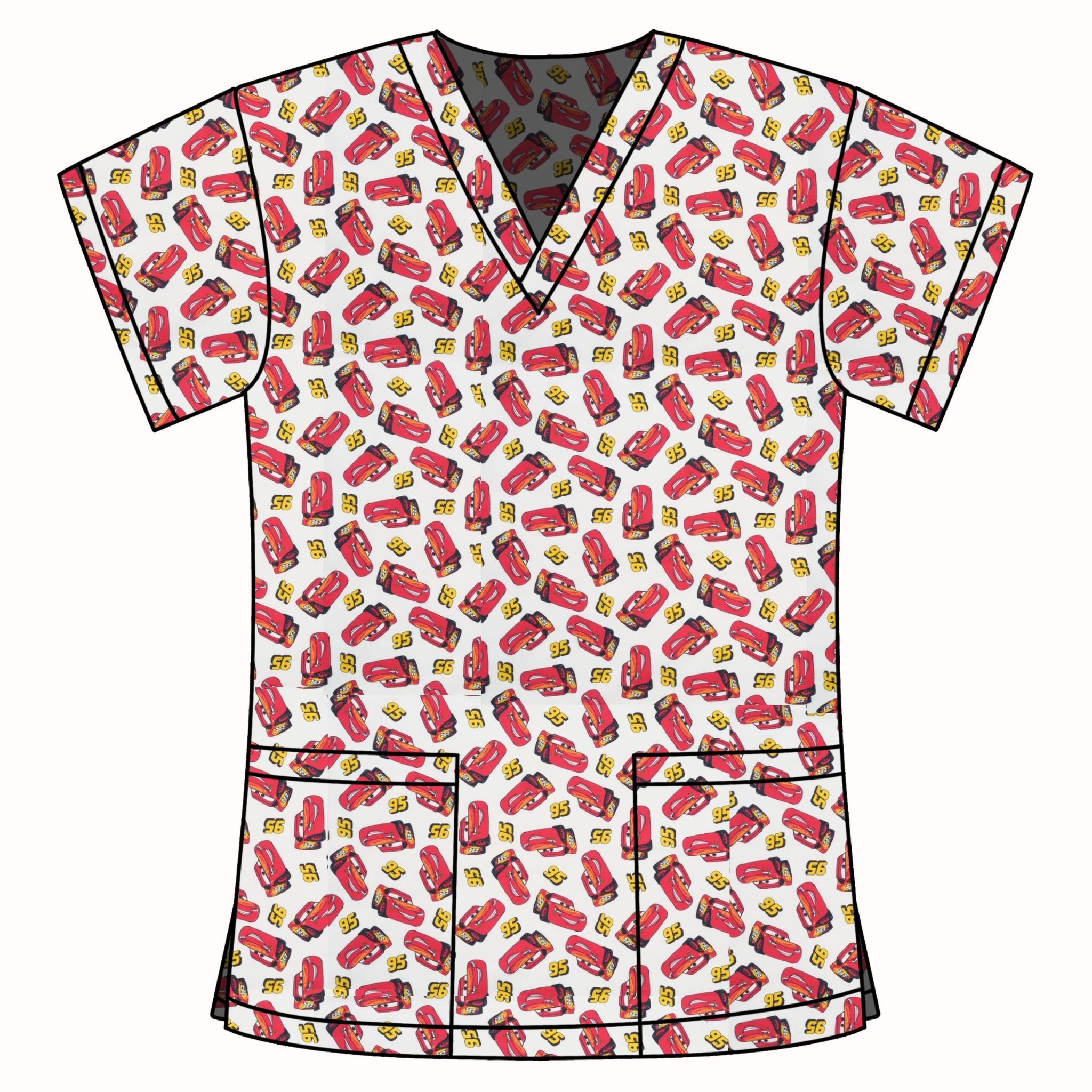 MCQUEEN SCRUB TOP