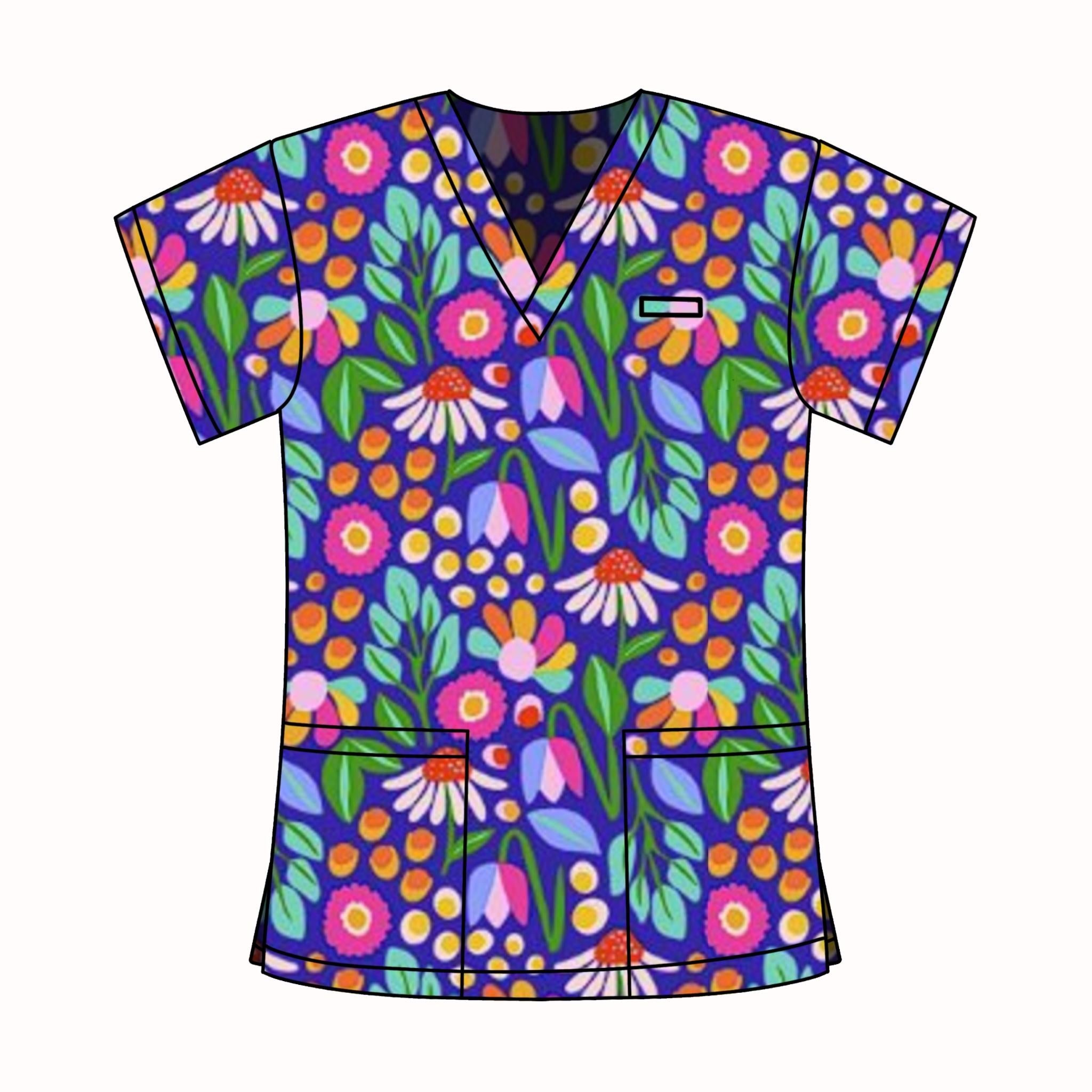 FREYA SCRUB TOP
