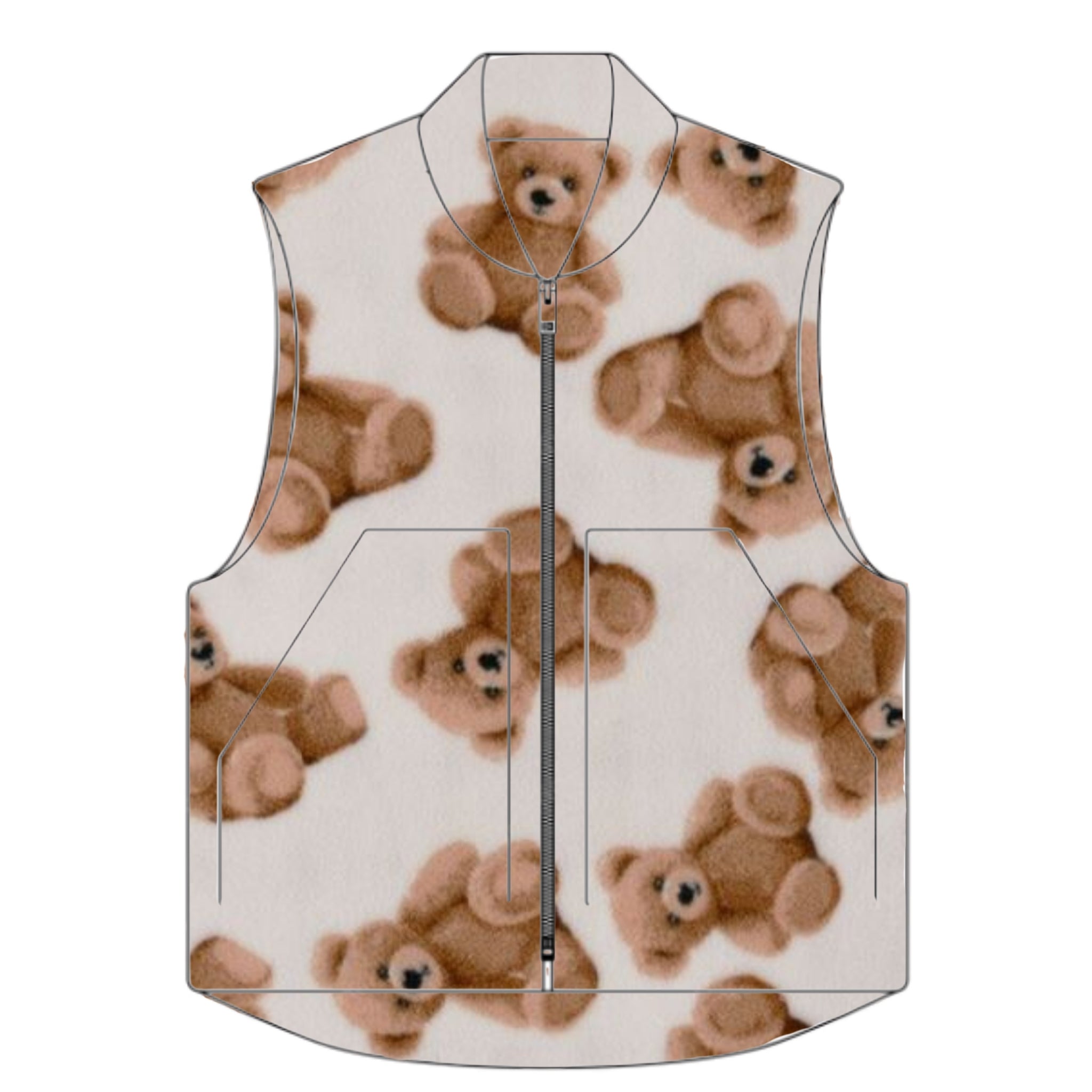 TEDDY BEAR VEST