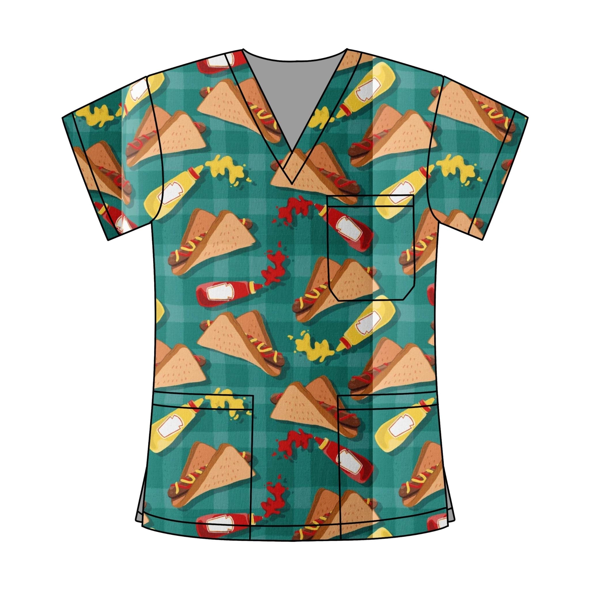 BUNNINGS SNAG SCRUB TOP