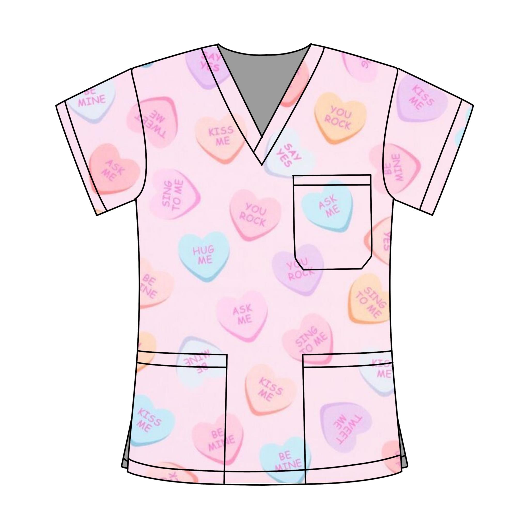 SWEETHEART SUGAR SCRUB TOP