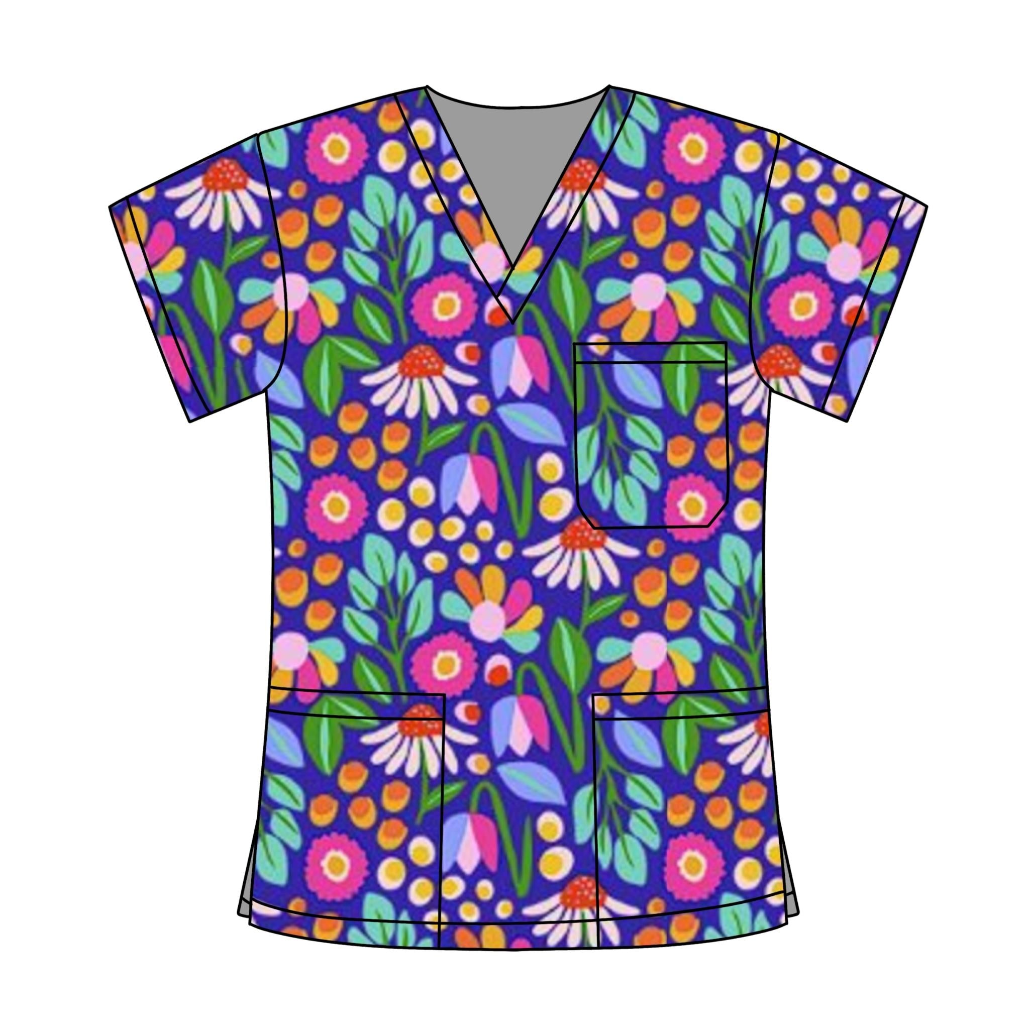 FREYA SCRUB TOP
