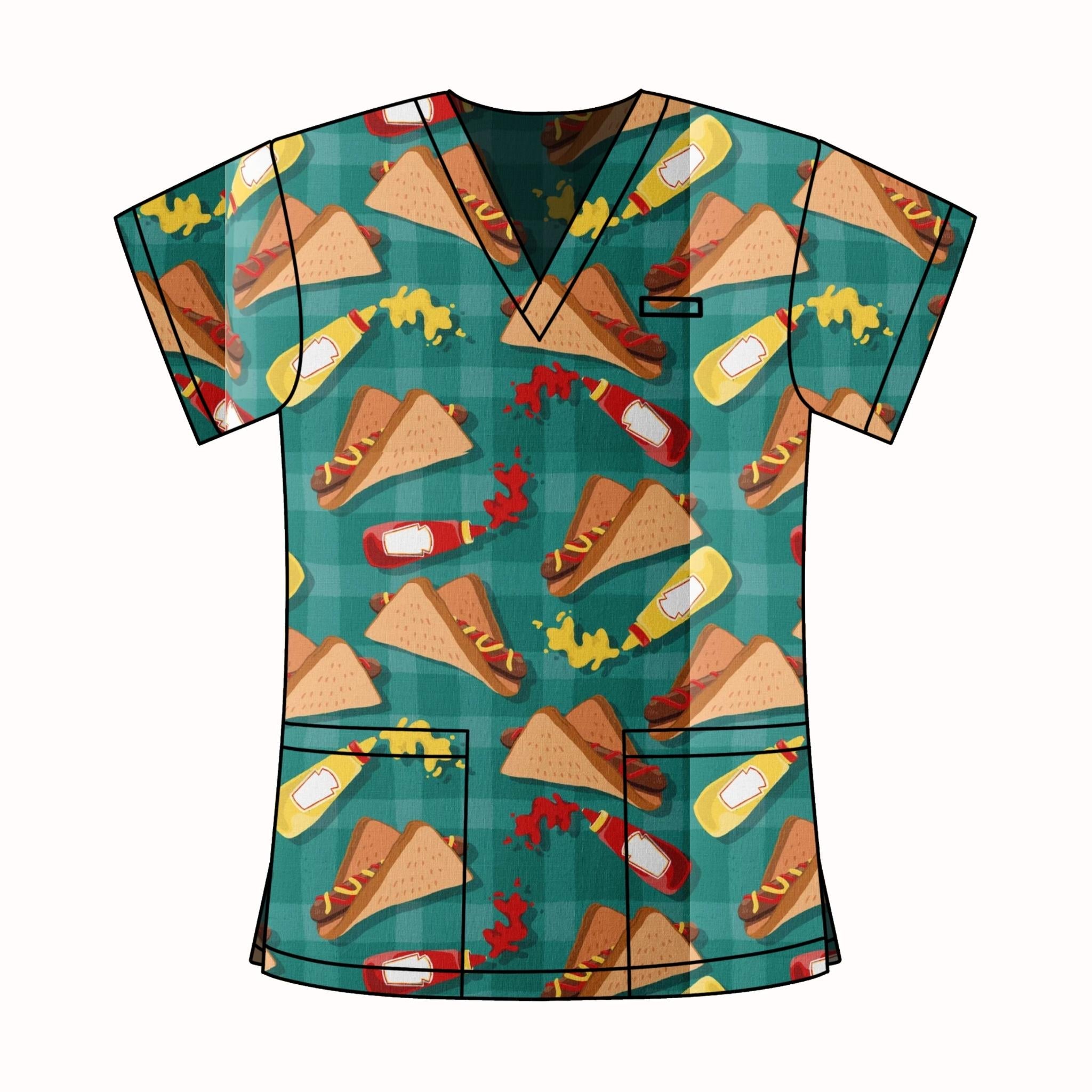 BUNNINGS SNAG SCRUB TOP