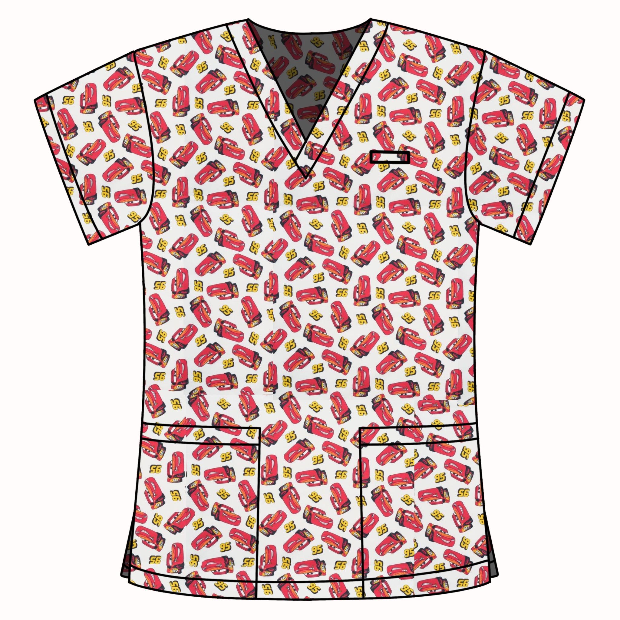 MCQUEEN SCRUB TOP