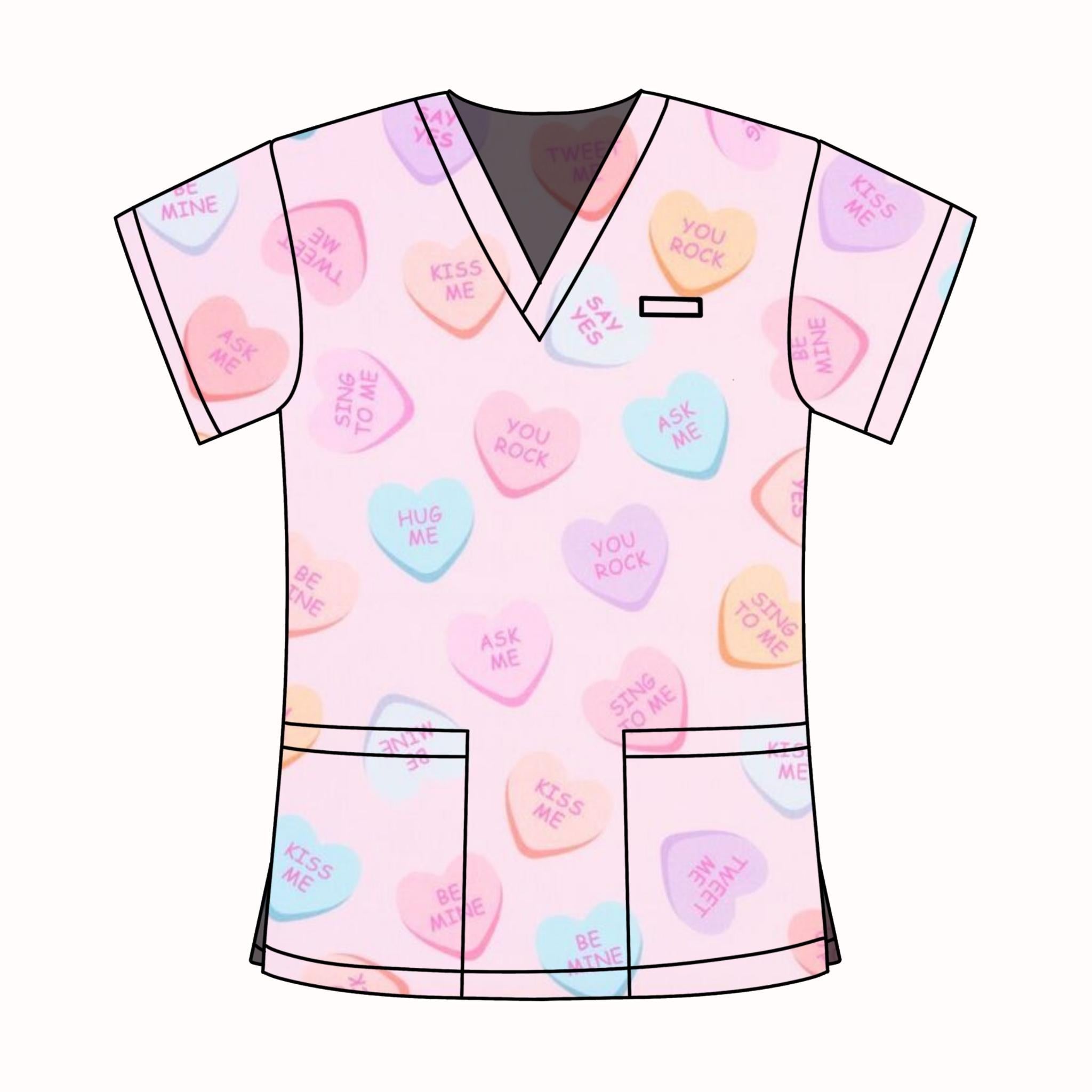 SWEETHEART SUGAR SCRUB TOP