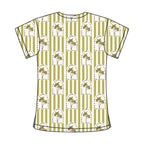 ANDERSON GREEN SCRUB TOP