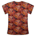 Ngapa Jukurrpa (Water Dreaming) - PUYURRU SCRUB TOP