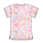 SEA SHELLS SCRUB TOP