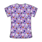 SPOOKY VIBES SCRUB TOP