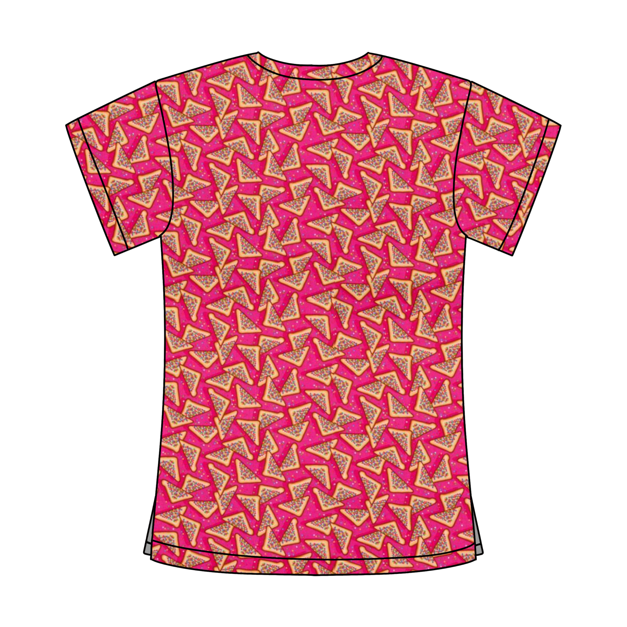 FAIRY BREAD SCRUB TOP