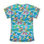 CARE BEAR SCRUB TOP