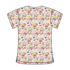 PINK SNUGGLEPOT SCRUB TOP