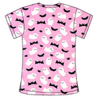 PINK GHOST SCRUB TOP