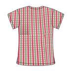 FAIRLY ODD PARENTS GINGHAM SCRUB TOP
