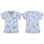 PEPPA PIG & FRIENDS SCRUB TOP