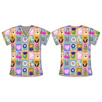 PARASOL LANE SCRUB TOP