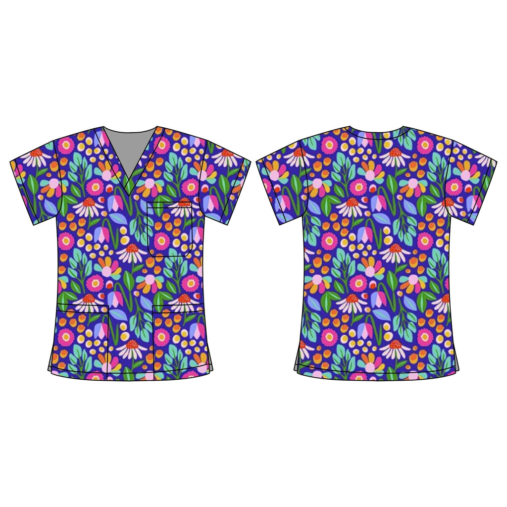 FREYA SCRUB TOP