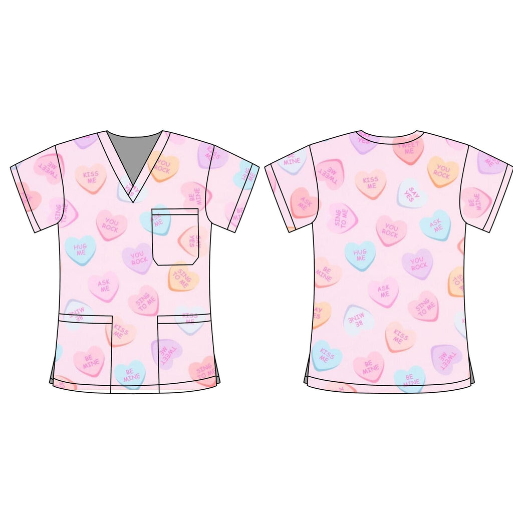 SWEETHEART SUGAR SCRUB TOP