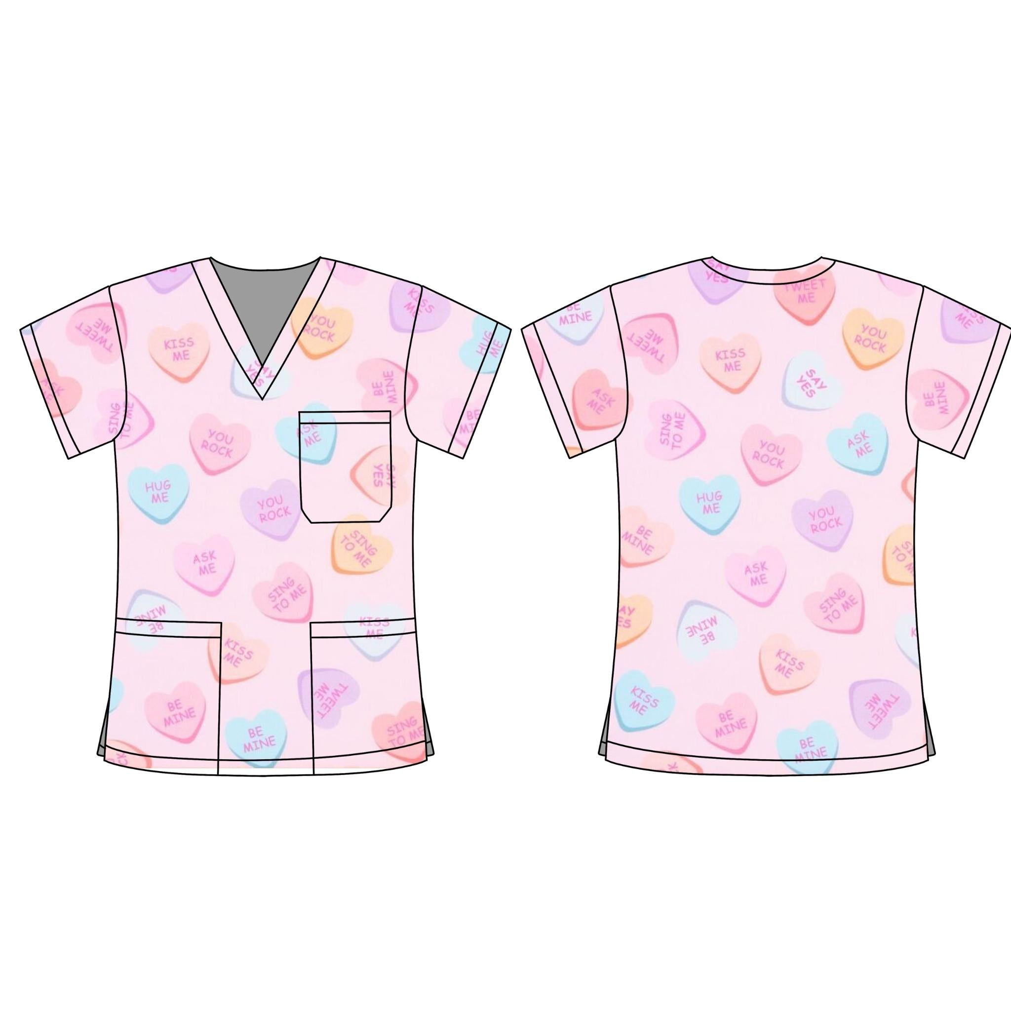 SWEETHEART SUGAR SCRUB TOP