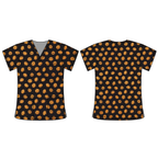 PUMPKIN SCRUB TOP