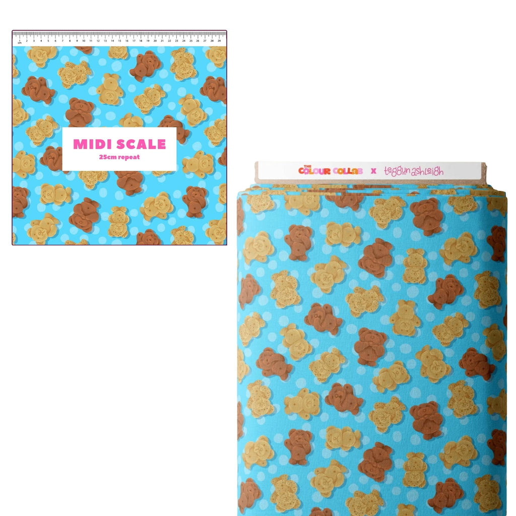 TINY TEDDIES SCRUB TOP