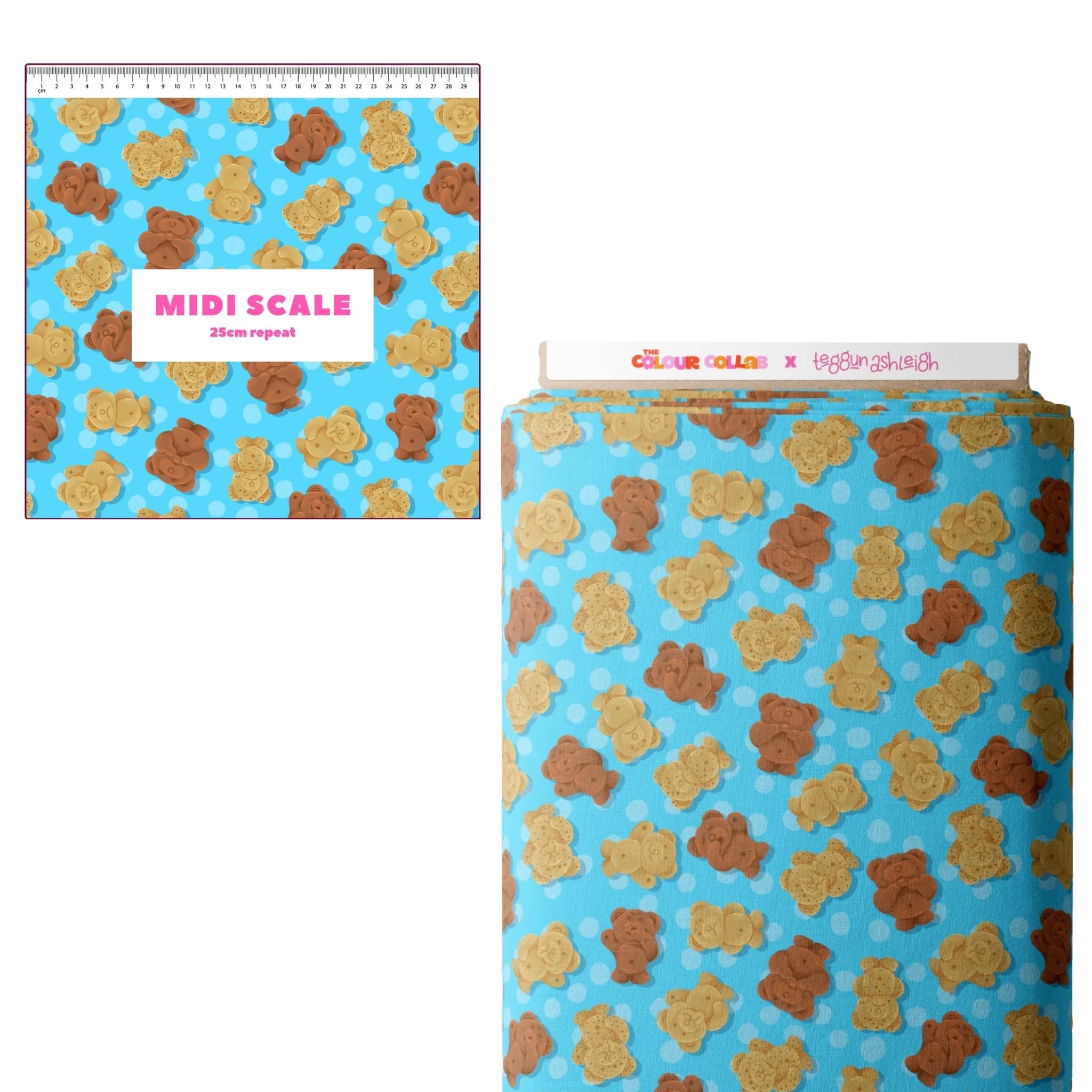 TINY TEDDIES SCRUB TOP
